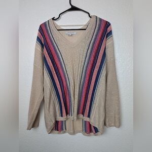Gerard Deral Striped Linen Sweater